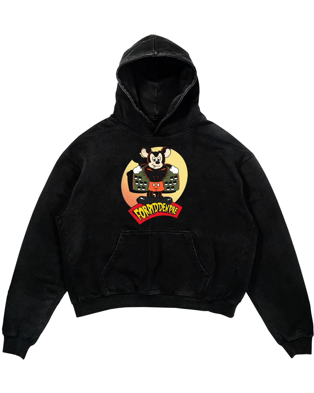 Forbudt PRE oversized hettegenser