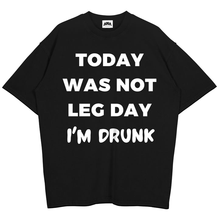 I dag var ikke leg day oversized skjorte