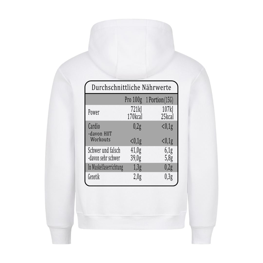 Nährwerte Hoodie