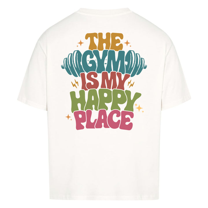 Happy Place (Backprint) Oversized Shirt