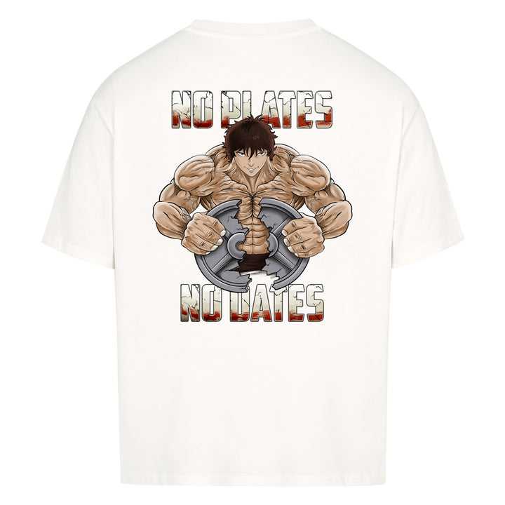 No Plates,no dates Oversized (Backprint) Shirt