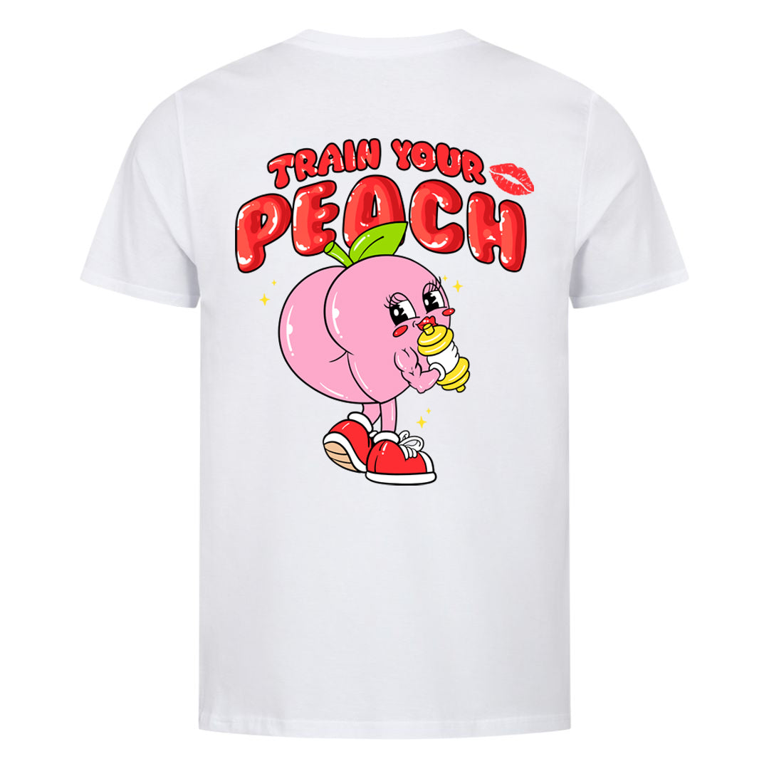 Tren din Peach (Backprint) skjorte