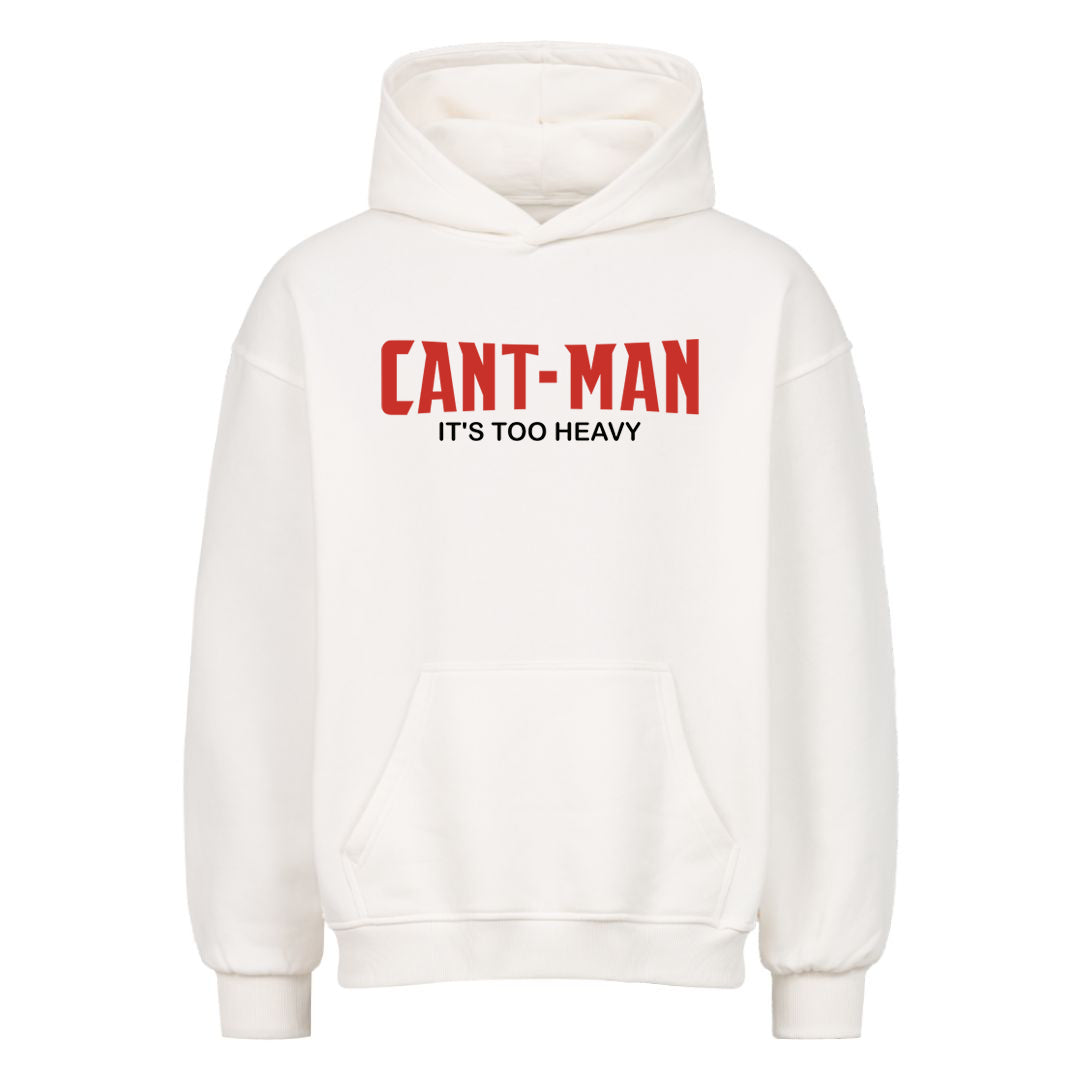 Can't-Man Oversized Hoodie