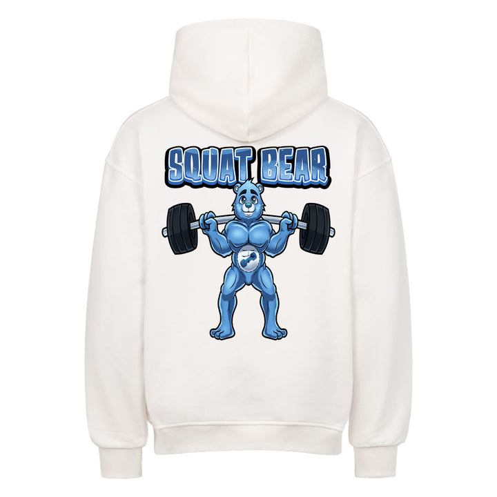 Squat Bear (backprint) Oversized Hoodie