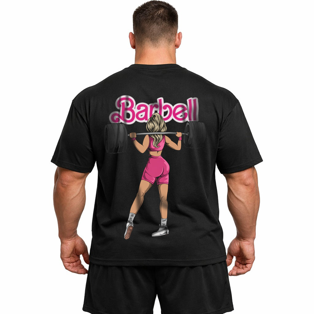 Barbell (Backprint) Oversized Shirt