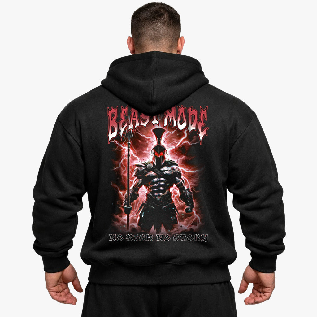 Beast mode Oversized (Backprint) Hoodie