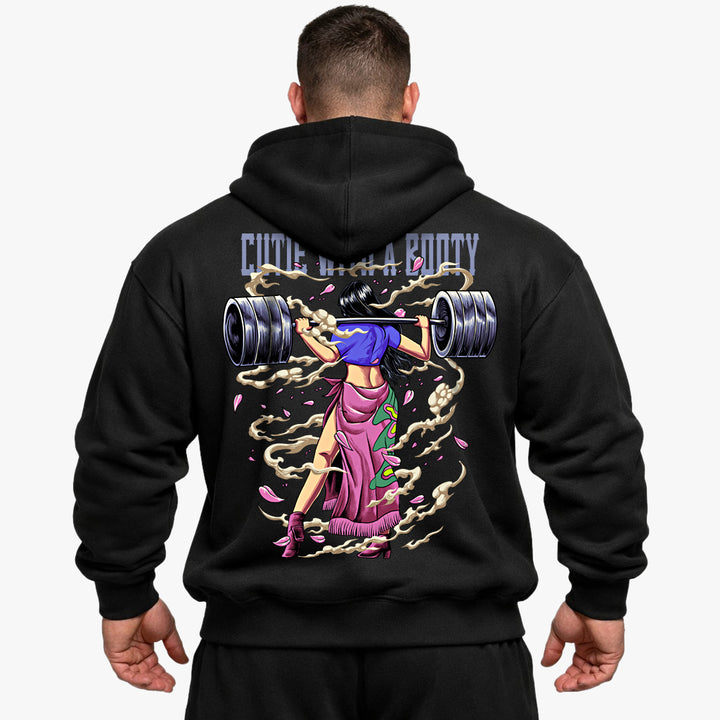 Cutie with a booty Oversized Hoodie