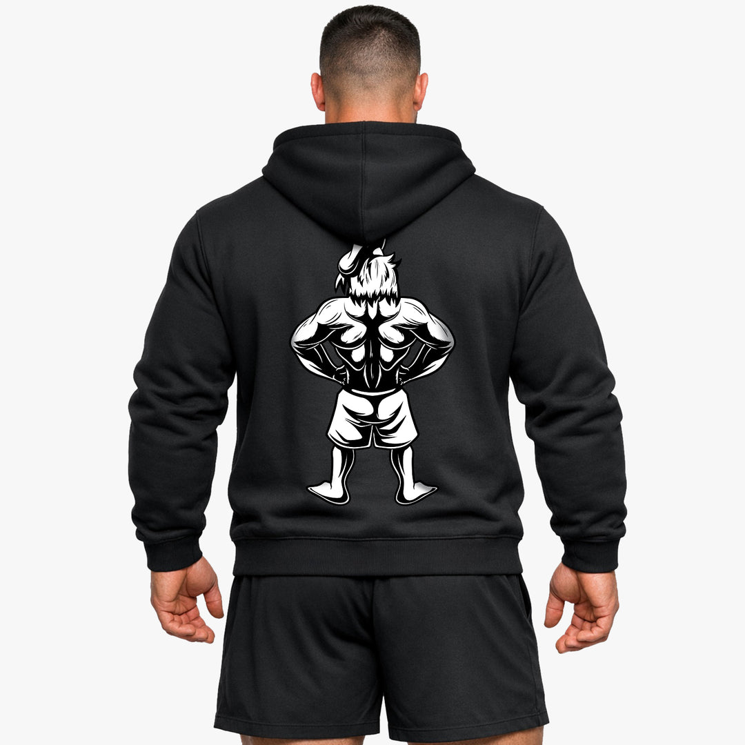 Duck (Backprint) B&W  Hoodie