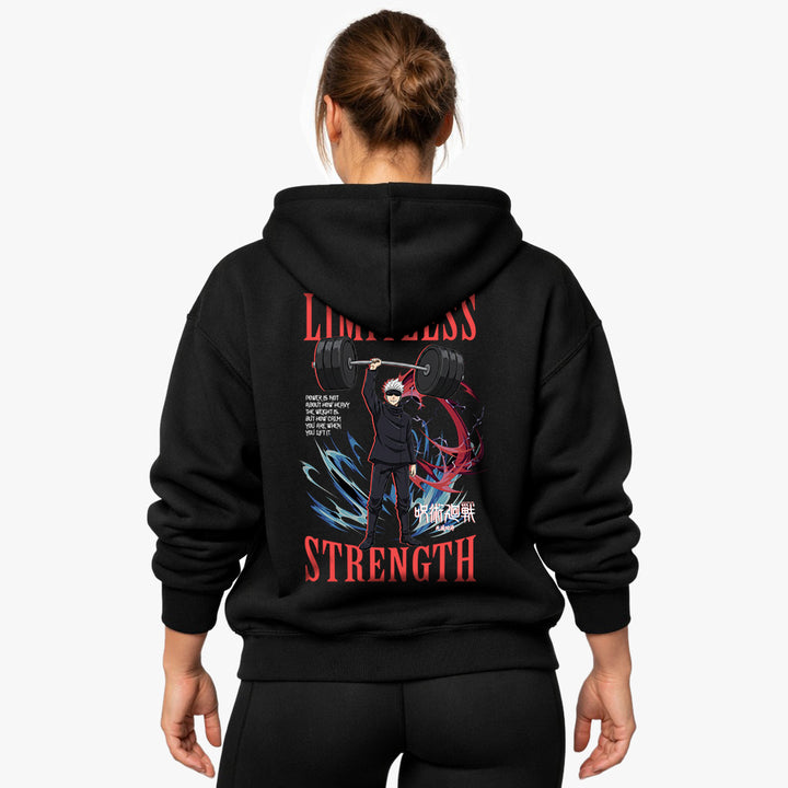 Limitless Strength (Backprint) Oversized Hoodie