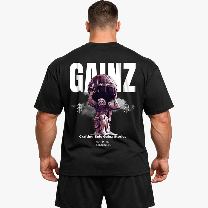 Gainz (Backprint) Oversized Shirt