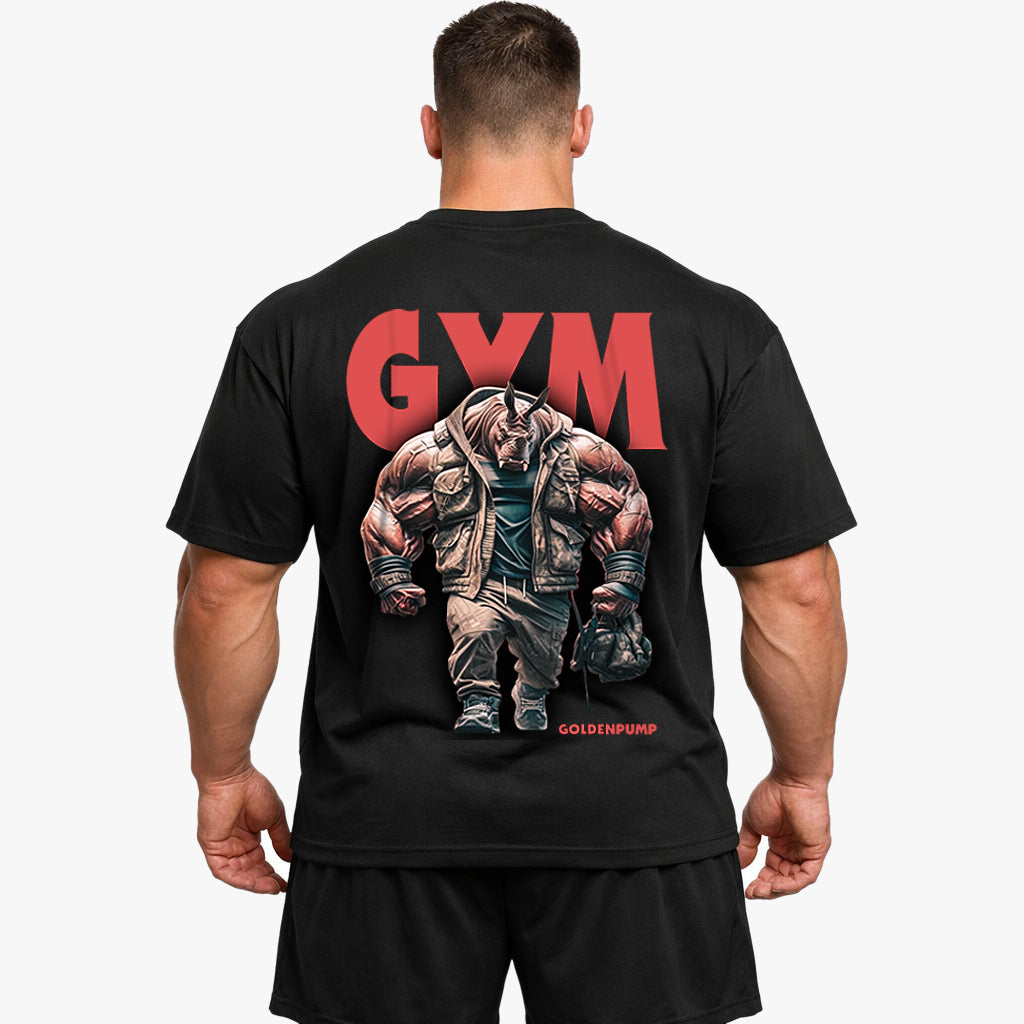 Gym (Backprint) Oversized Shirt