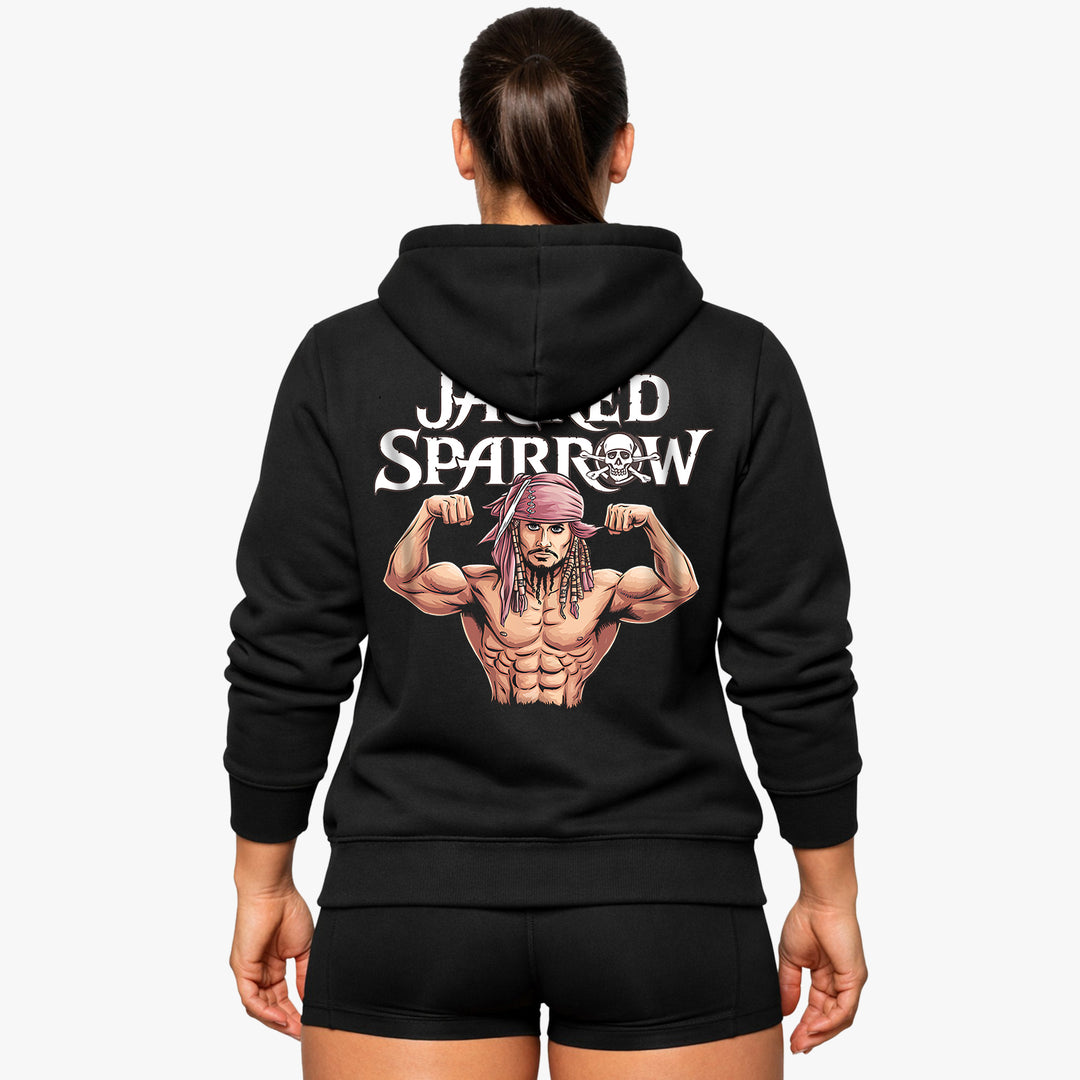 Jacket spurv (baktrykk) hettegenser