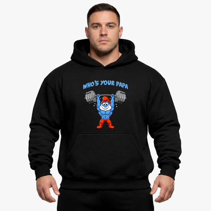 Who's your papa Oversized Hoodie