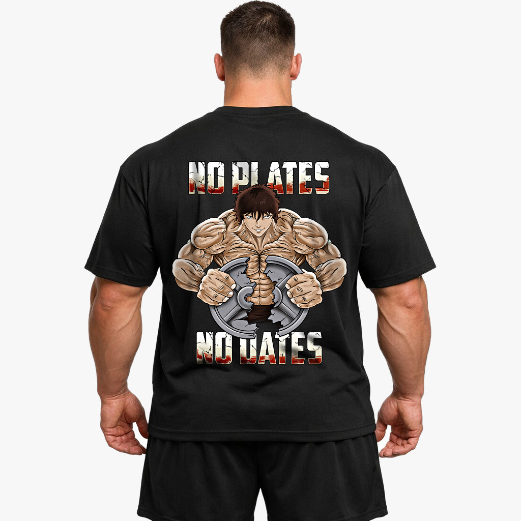 No Plates,no dates Oversized (Backprint) Shirt