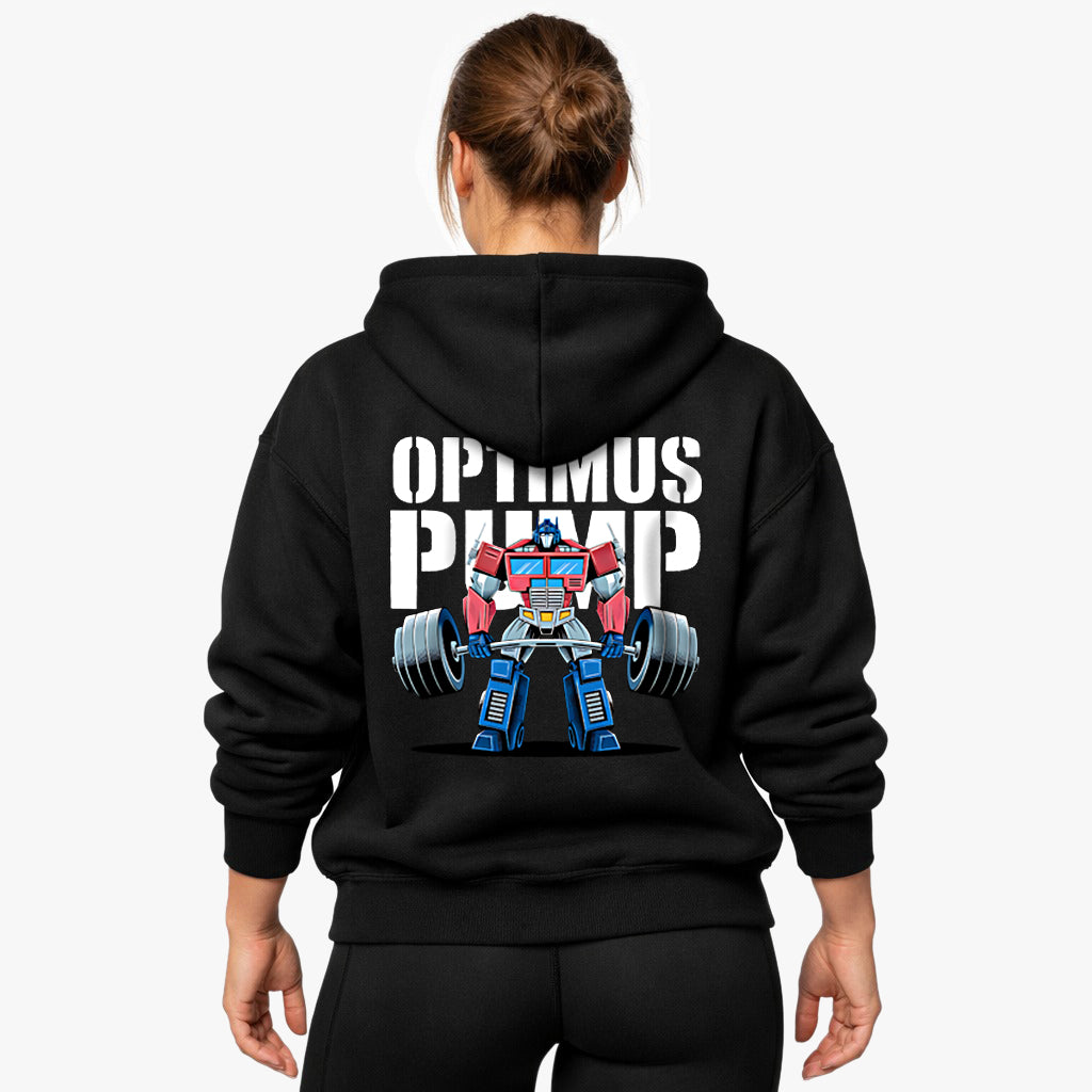 Optimus Pump Oversized (Backprint) hettegenser