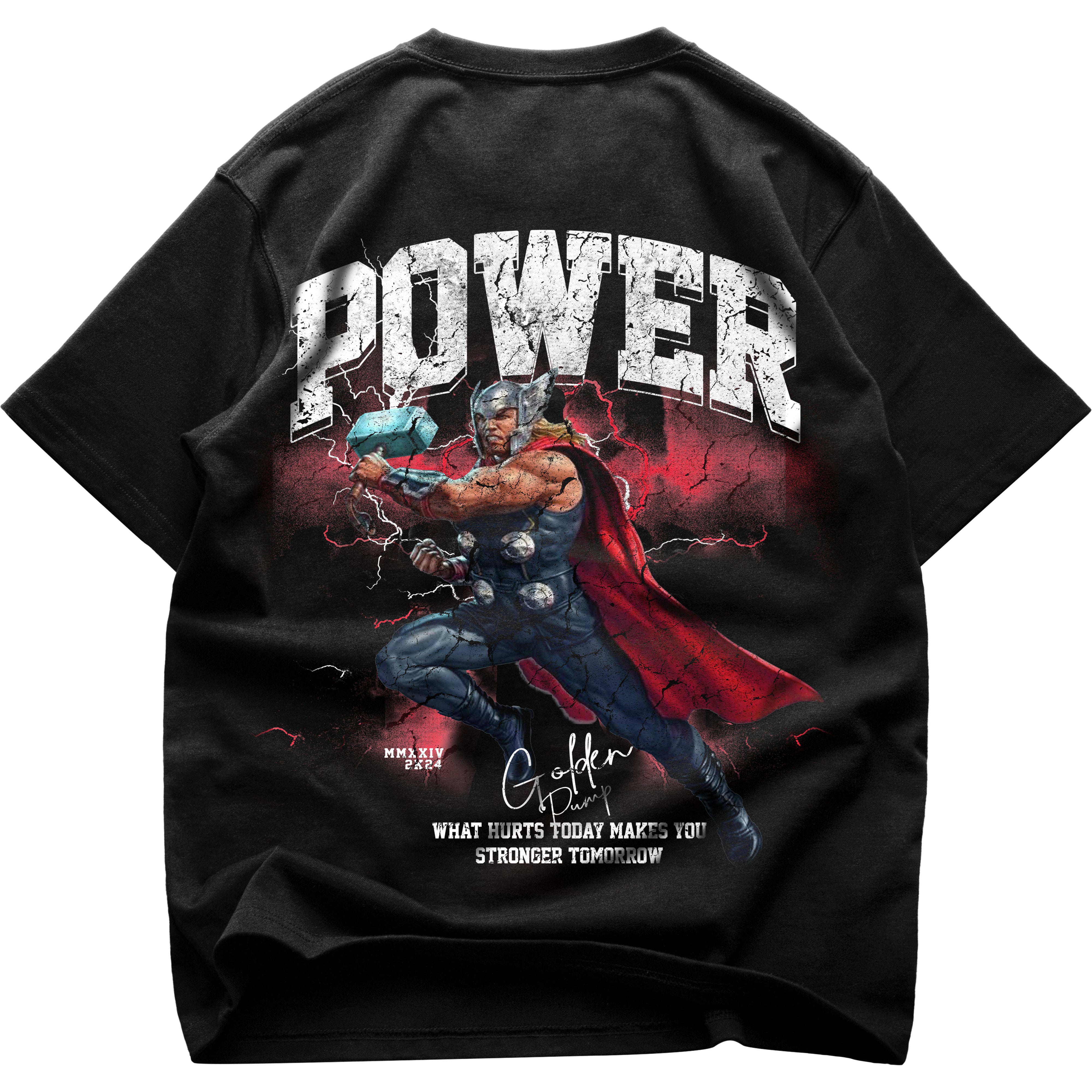 Power Oversized (Backprint) Shirt