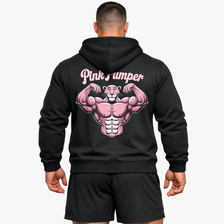 Rosa Pumper (Backprint) hettegenser