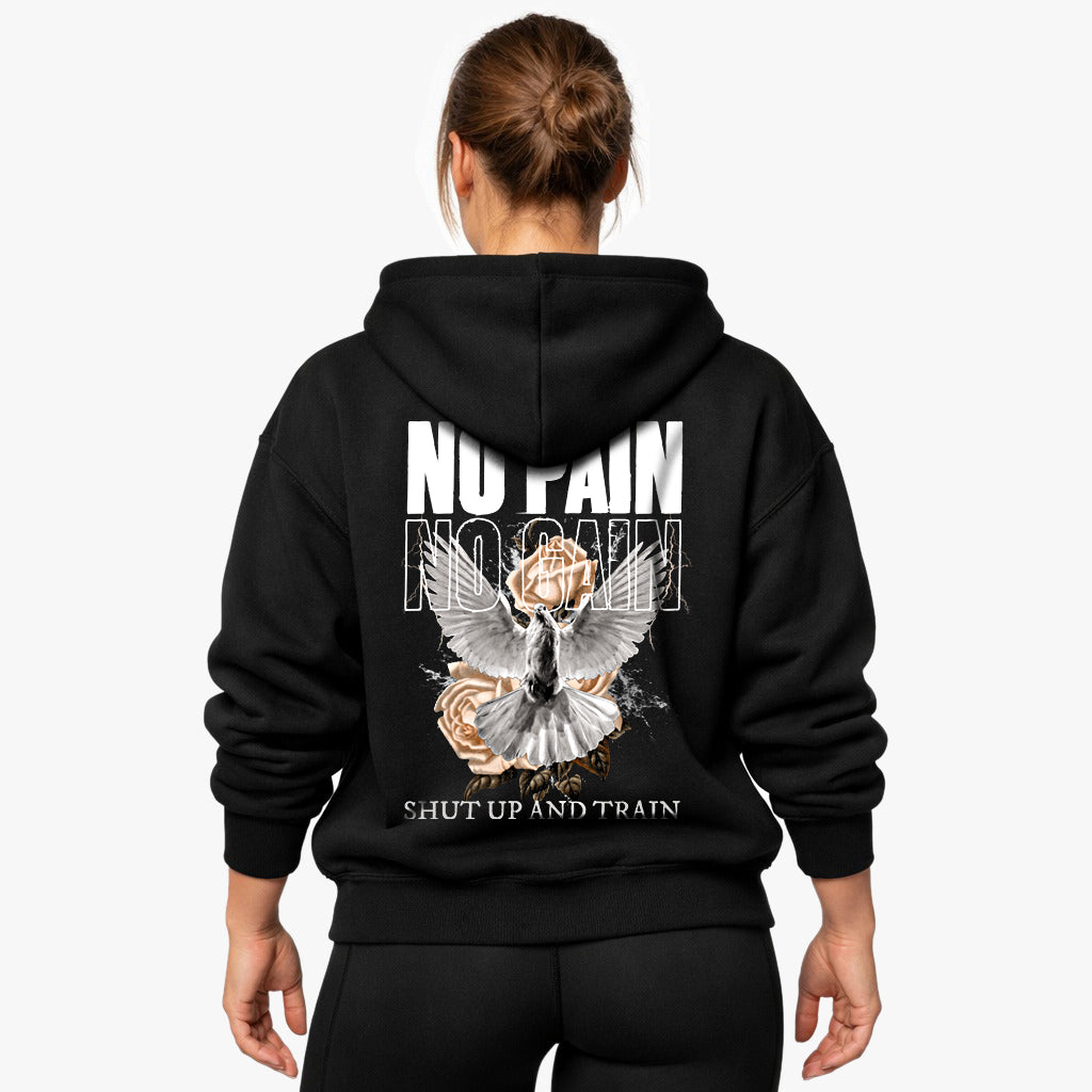 Shut up Oversized (Backprint) Hoodie