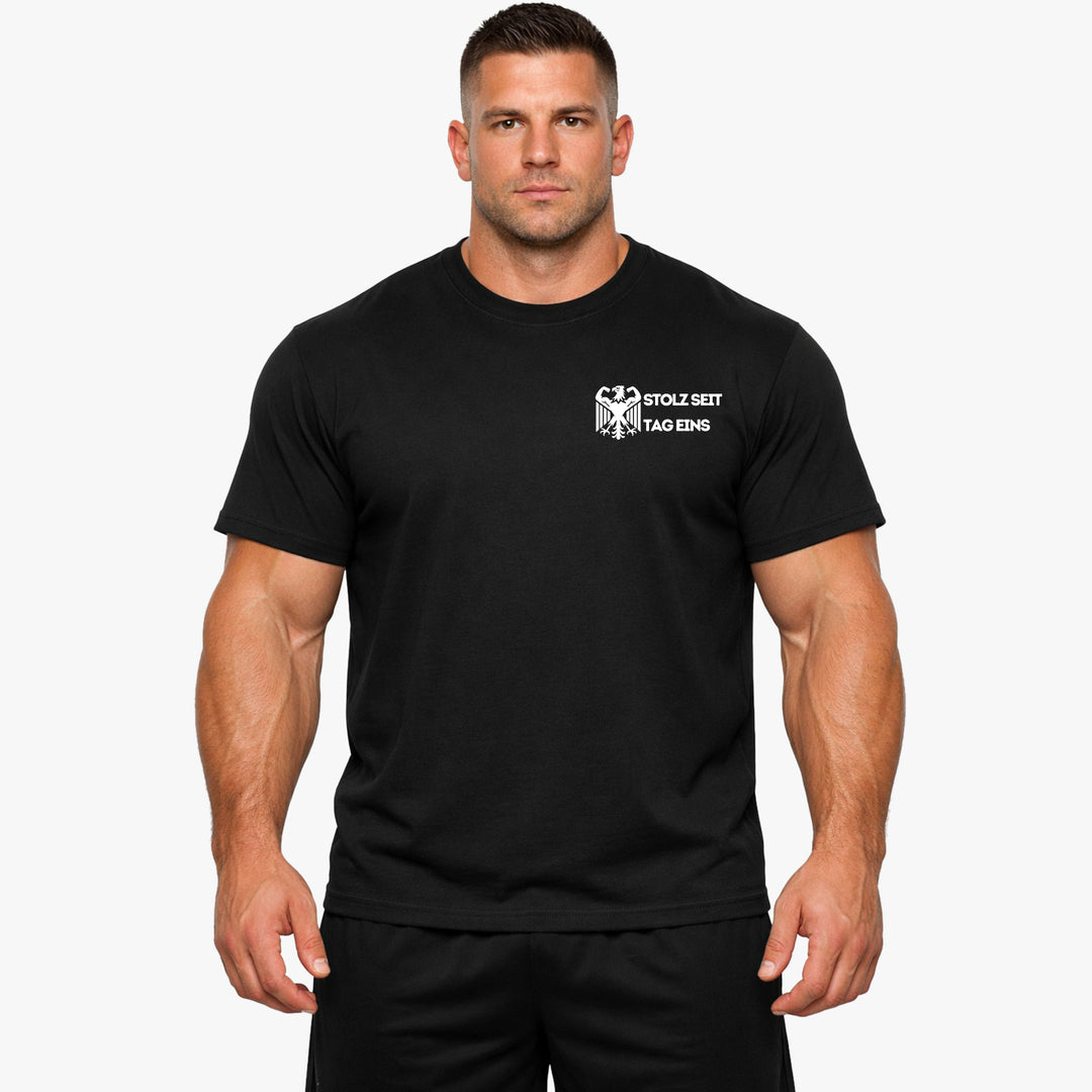 Stolz seit tag eins  T-Shirt