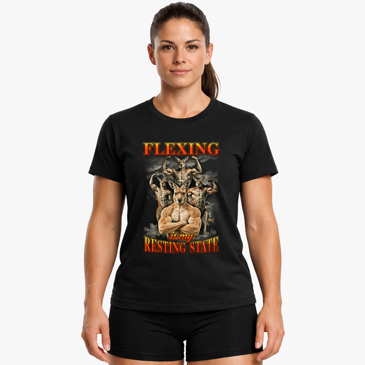 Flexing Is My Resting State Shirt