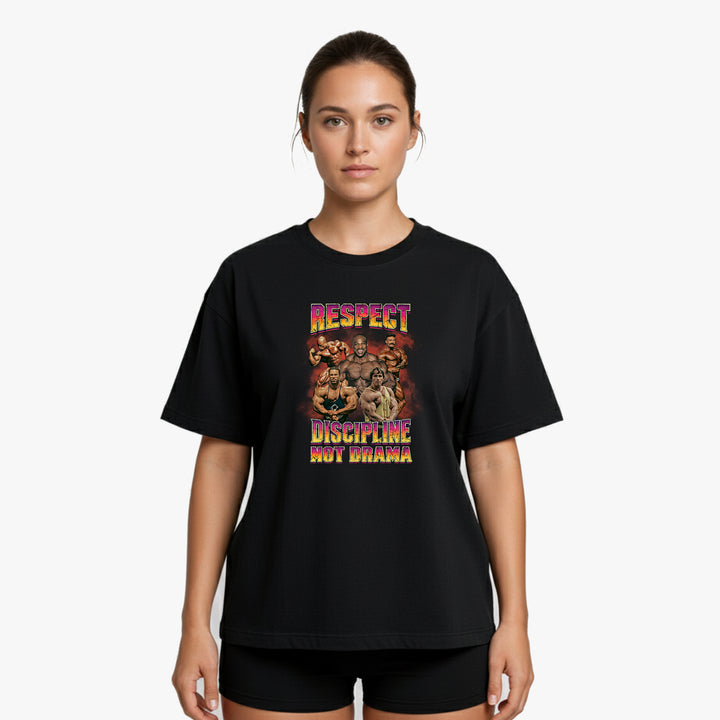 Respect Discipline Oversized Shirt