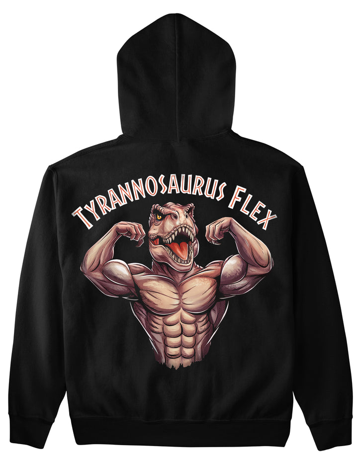 Tyrannosaurus Flex (Backprint) Hoodie