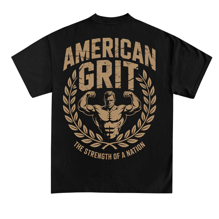 American Grit (backprint) t-skjorte
