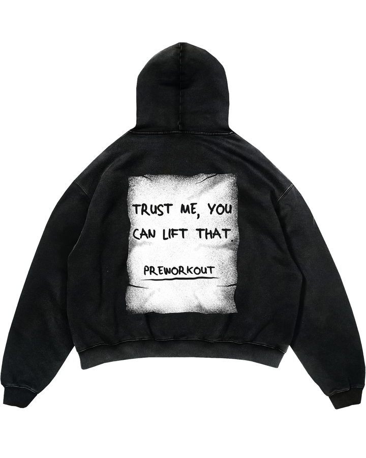 Trust me (Backprint) Oversized Hoodie