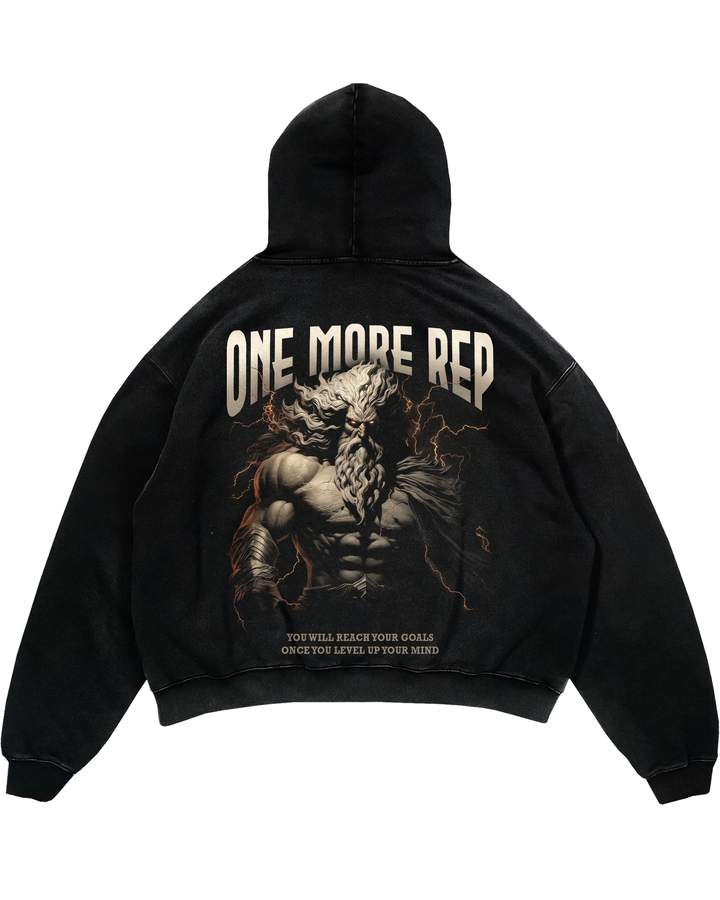 One more rep Oversized Hoodie