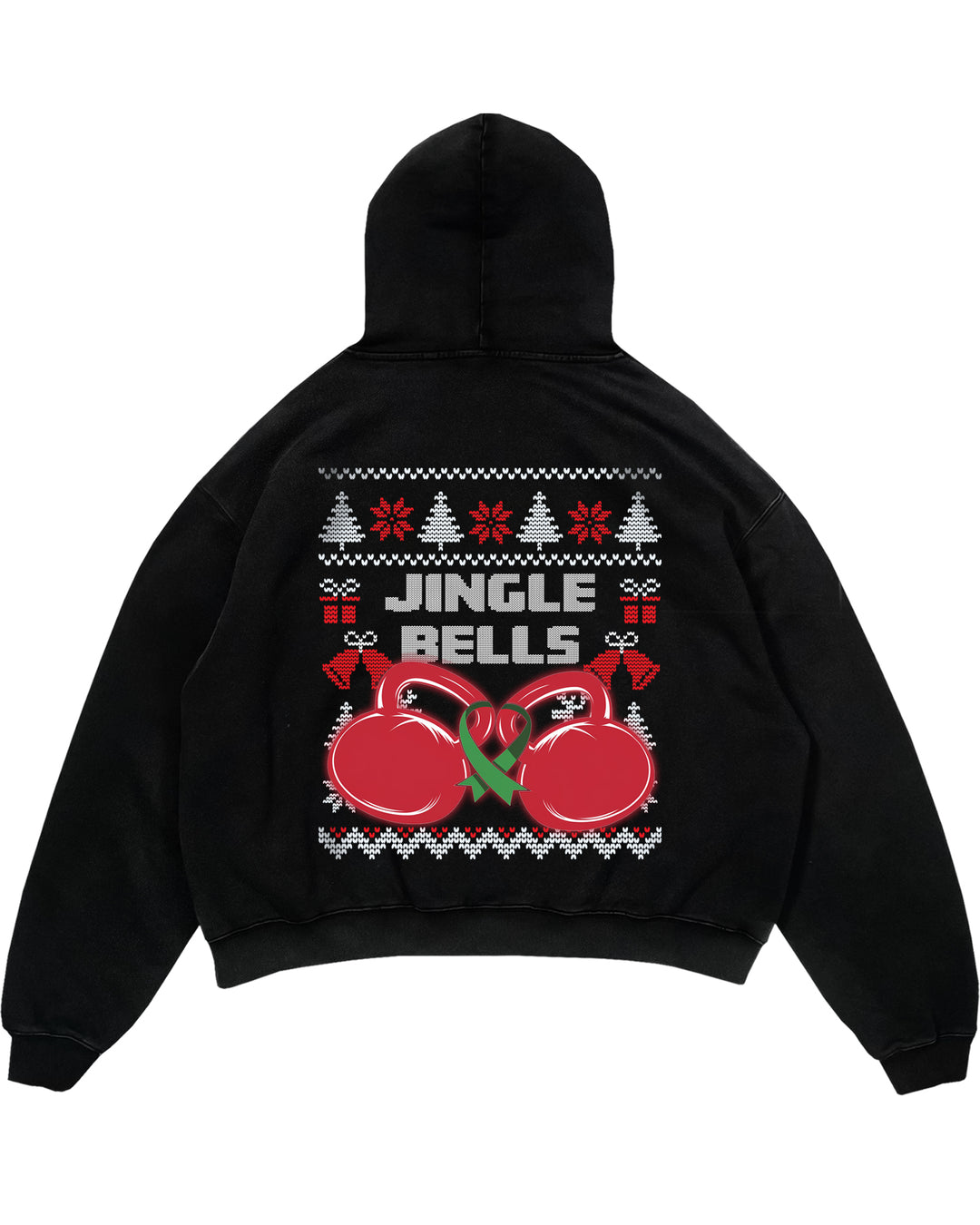 Jingle Bells Oversized (Backprint) Hoodie