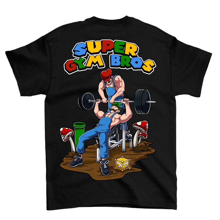 Super Gym Bros (Backprint) Shirt