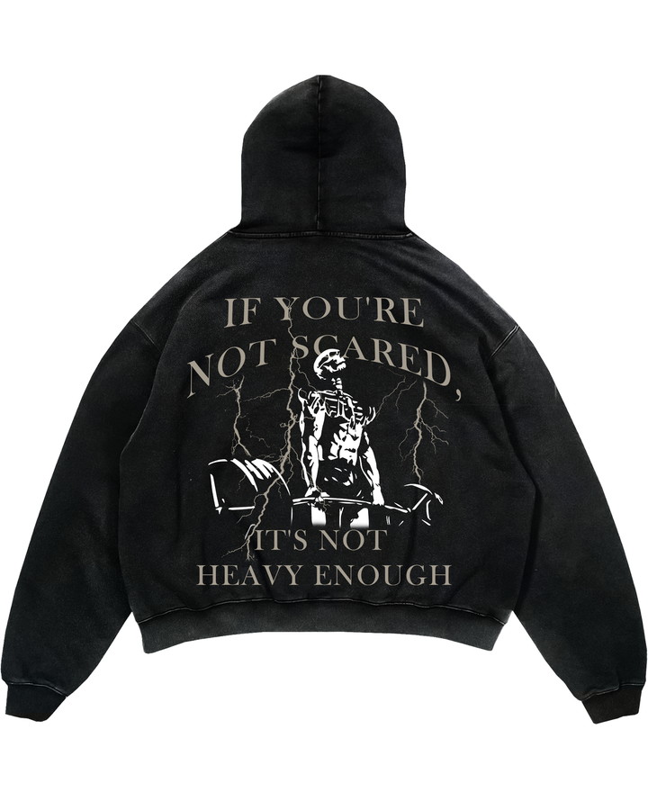 Scared Oversized Hoodie
